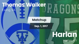 Matchup: Walker vs. Harlan  2017