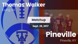 Matchup: Walker vs. Pineville  2017