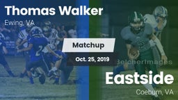 Matchup: Walker vs. Eastside  2019