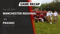 Recap: Manchester Regional  vs. Passaic  2015