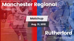 Matchup: Manchester Regional vs. Rutherford  2018