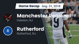 Recap: Manchester Regional  vs. Rutherford  2018