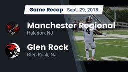 Recap: Manchester Regional  vs. Glen Rock  2018