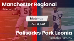 Matchup: Manchester Regional vs. Palisades Park Leonia  2018
