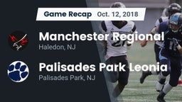 Recap: Manchester Regional  vs. Palisades Park Leonia  2018