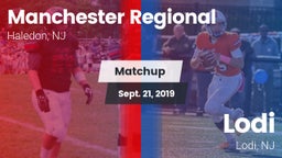 Matchup: Manchester Regional vs. Lodi  2019