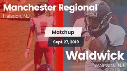 Matchup: Manchester Regional vs. Waldwick  2019