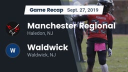 Recap: Manchester Regional  vs. Waldwick  2019
