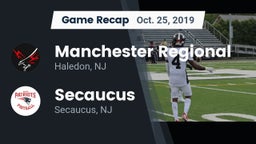 Recap: Manchester Regional  vs. Secaucus  2019