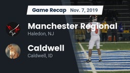 Recap: Manchester Regional  vs. Caldwell  2019