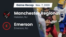 Recap: Manchester Regional  vs. Emerson  2020