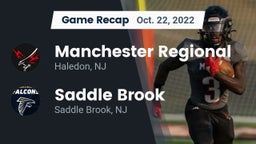 Recap: Manchester Regional  vs. Saddle Brook  2022
