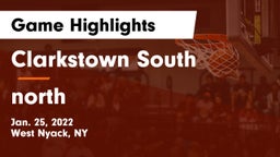 Clarkstown South  vs north Game Highlights - Jan. 25, 2022