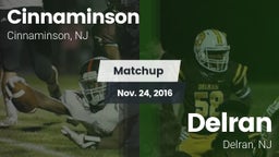 Matchup: Cinnaminson vs. Delran  2016