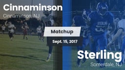 Matchup: Cinnaminson vs. Sterling  2017
