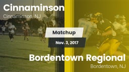 Matchup: Cinnaminson vs. Bordentown Regional  2017