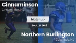 Matchup: Cinnaminson vs. Northern Burlington  2018