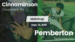 Matchup: Cinnaminson vs. Pemberton  2019