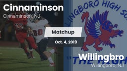 Matchup: Cinnaminson vs. Willingbro  2019