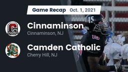 Recap: Cinnaminson  vs. Camden Catholic  2021