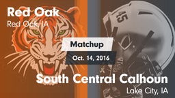 Matchup: Red Oak vs. South Central Calhoun 2016