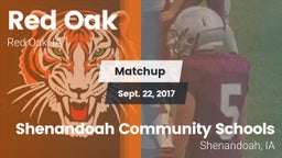 Matchup: Red Oak vs. Shenandoah Community Schools 2017