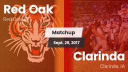 Matchup: Red Oak vs. Clarinda  2017
