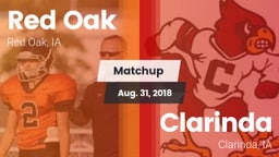 Matchup: Red Oak vs. Clarinda  2018