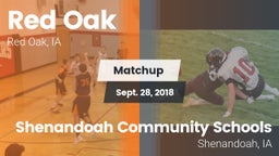 Matchup: Red Oak vs. Shenandoah Community Schools 2018