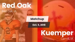 Matchup: Red Oak vs. Kuemper  2018