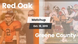 Matchup: Red Oak vs. Greene County  2019