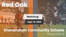 Matchup: Red Oak vs. Shenandoah Community Schools 2020
