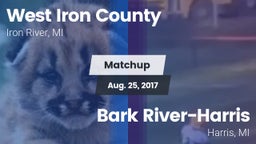 Matchup: West Iron County vs. Bark River-Harris  2017
