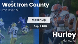 Matchup: West Iron County vs. Hurley  2017