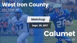 Matchup: West Iron County vs. Calumet  2017