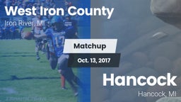 Matchup: West Iron County vs. Hancock  2017