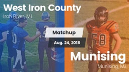Matchup: West Iron County vs. Munising  2018