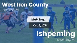 Matchup: West Iron County vs. Ishpeming  2018