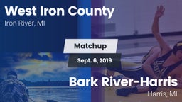 Matchup: West Iron County vs. Bark River-Harris  2019