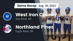 Recap: West Iron County  vs. Northland Pines  2022