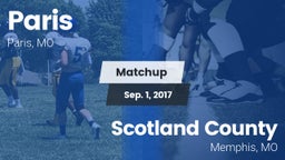 Matchup: Paris vs. Scotland County  2017