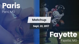 Matchup: Paris vs. Fayette  2017