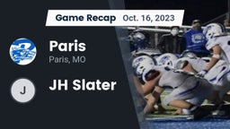 Recap: Paris  vs. JH Slater 2023