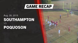 Recap: Southampton  vs. Poquoson  2015