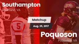 Matchup: Southampton vs. Poquoson  2017