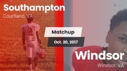 Matchup: Southampton vs. Windsor  2017