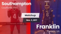 Matchup: Southampton vs. Franklin  2017