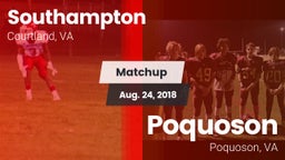 Matchup: Southampton vs. Poquoson  2018