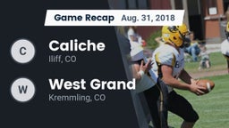 Recap: Caliche  vs. West Grand  2018