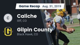 Recap: Caliche  vs. Gilpin County  2019